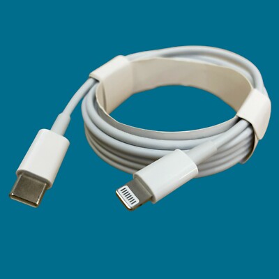 2m USB-C to Pin Data Charging Cable Sync Wire Lead For Apple