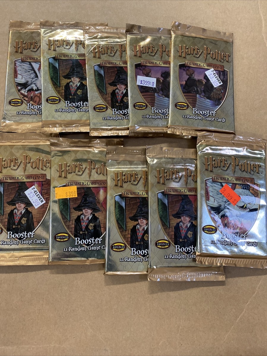 Harry Potter Trading Card Game Base Set Booster Pack (LOT OF 10) | eBay