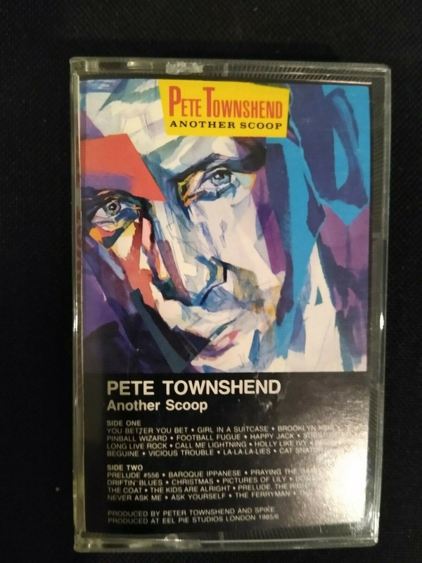 Pete Townshend (The Who) Another Scoop  Cassette ATCO Records ‎7 90539-4 1987