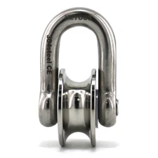 1PCS Stainless Steel Pulley Wheel Pulley Block Rope Pulley Wheel Cable Pulley