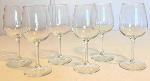 Set Of 6 Libbey 12.5 fl oz. Entertaining Wine Glasses