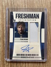 2023 Panini - Rookies and Stars Freshman Tyjae Spears (RC) PATCH AUTO #/25!!!