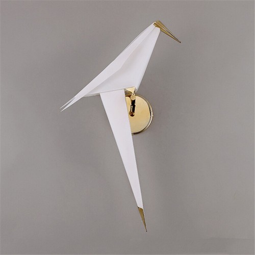 Creative Acrylic Led Wall Lamp Nordic Decoration Bird Room Wall Sconce Fixture  - Picture 2 of 12