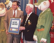 Mort Walker - Signed Photograph (Beetle Bailey Cartoonist)