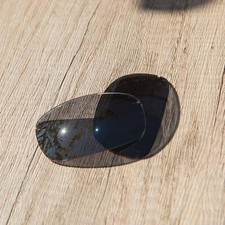 Walleva Black Mr.Shield Polarized Replacement Lenses for Maui Jim Ho'okipa
