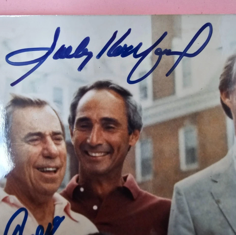 Autographed 8x10 Photo Dodgers Koufax, Drysdale, Reese and Snider - Image 4 of 4