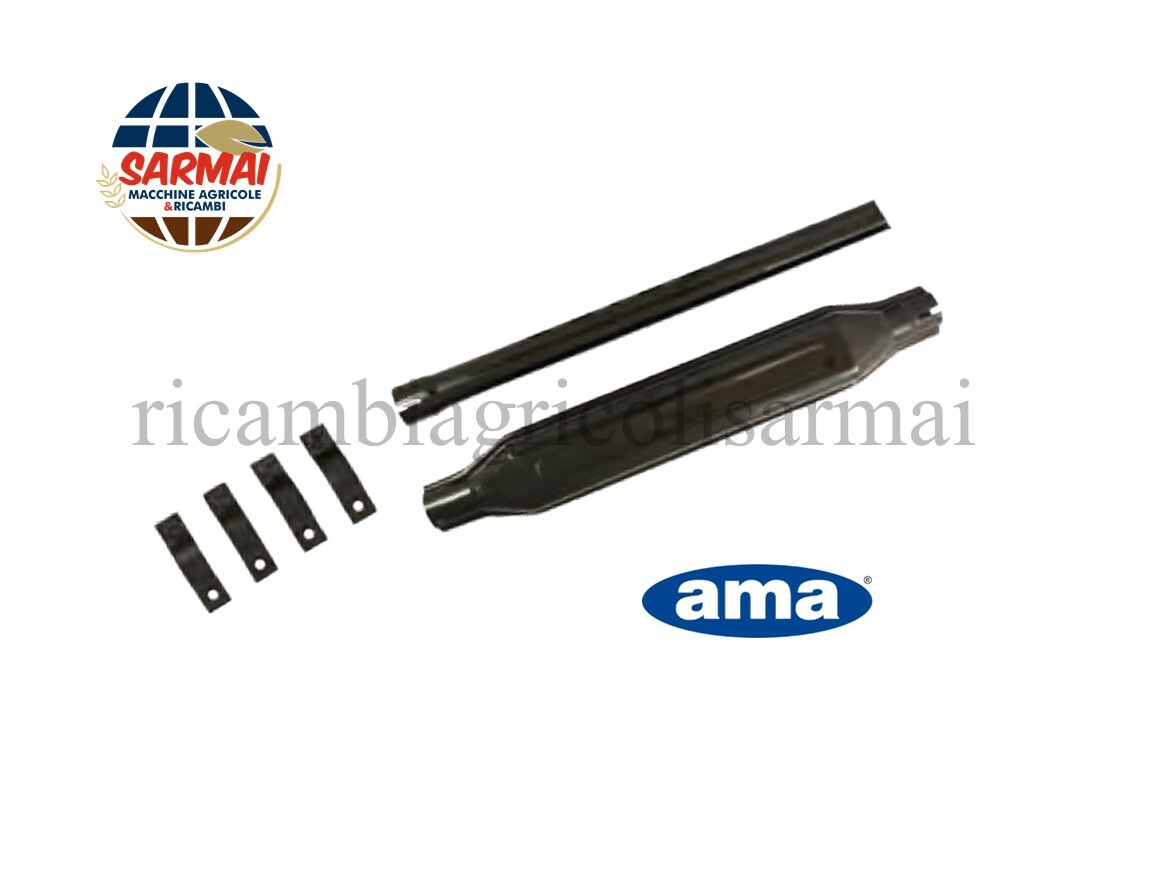 Marmitta SILENZIATORE TRATTORI d.46 prolunga dritta e collare FIAT 5157240