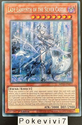 Yu-Gi-Oh! Karte LADY LABRYNTH OF THE SILVER CASTLE MP23-EN177 Secret Rare NEU