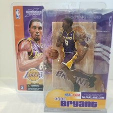 McFarlane Kobe Bryant Series 3  NBA Basketball Los Angeles Lakers Purple jersey 