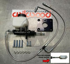 Wilwood Complete Brake Boost Removal Kit W Pedal Clevis - Black For Honda Acura Wilwood Complete Brake Boost Removal Kit W Pedal Clevis - Black For Honda Acura
