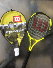 WILSON TITANIUM SOFT SHOCK TENNIS RACKET WITH CASE