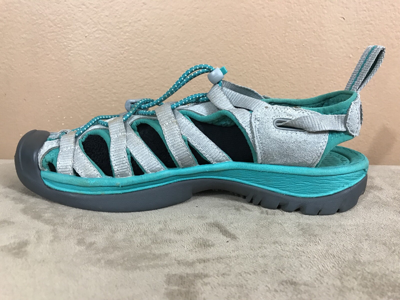 KEEN Whisper sandali donna scarpe acqua impermeabili turchese taglia 6