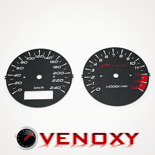 Suzuki GSF 600 Bandit 2000-2001 Tachoscheiben Tacho SCHWARZ