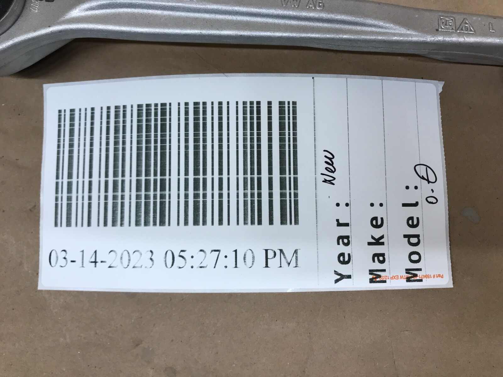 NEW 2018-2022 Lamborghini Urus Control Arm Front Left Upper LH 4M0407505C OEM