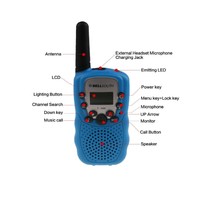 Bellsouth T388 2 Piece T-388 3-5km 22 Frs And Gmrs Uhf Radio For Child Walkie-ta Bellsouth T388 2 Piece T-388 3-5km 22 Frs And Gmrs Uhf Radio For Child Walkie-ta