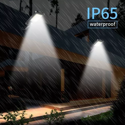 Large Solar Light 72 LED Motion Sensor Outdoor Garden Street Wall Security Lamp - Picture 7 of 8