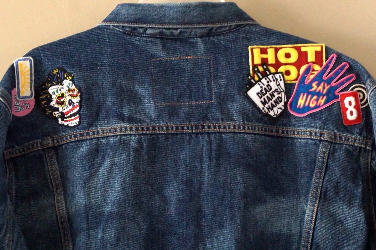 Levi's Limited Edition Men's Patched Trucker Denim Jacket