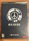 Metal Gear Solid Peace Walker Limited Edition - PSP PlayStation Portable NTSC US