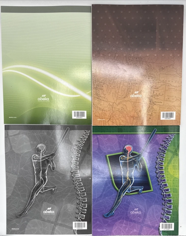 Lot of 8 Abeka, History, Health & Science, Paperback Book, B187 - Image 4 of 4