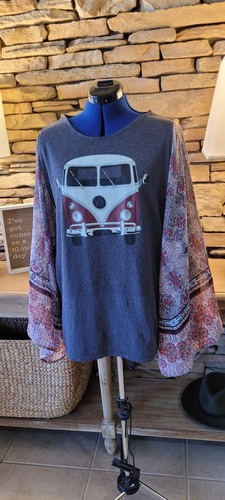 Boho Upcycle Peasant Sleeve