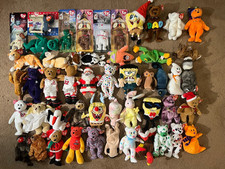 Late 1990s-Early 2000s  Vintage TY Beanie Babies / some with Errors