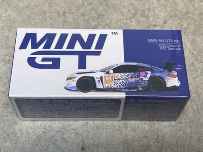 MiniGT BMW M4 GT3 #91 2025 China GT FIST Team AAI China Flagship