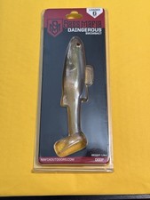 Bass Mafia Daingerour Loaded Swim Bait 6” 1.9 oz  Blue Back Herring