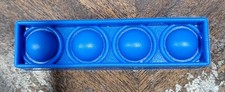 Push Pop Bubble fidget toy 4 bubbles Blue
