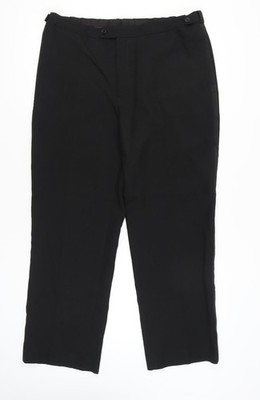 1860 Menswear Herren schwarz formelle Anzughose Größe 41 Taille