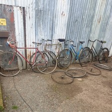 Job Lot Vintage Bicycles Pushbikes Bike Mixed Bikes Types spare repair