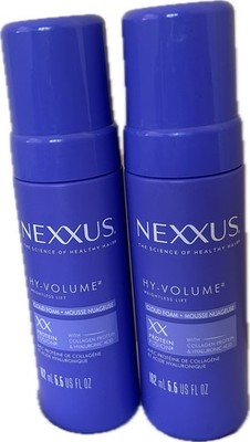 2PK Nexxus Hy Volume Cloud Foam Mousse ~ 5.5 FL OZ EACH ~ NEW ~ FAST SHIPPING