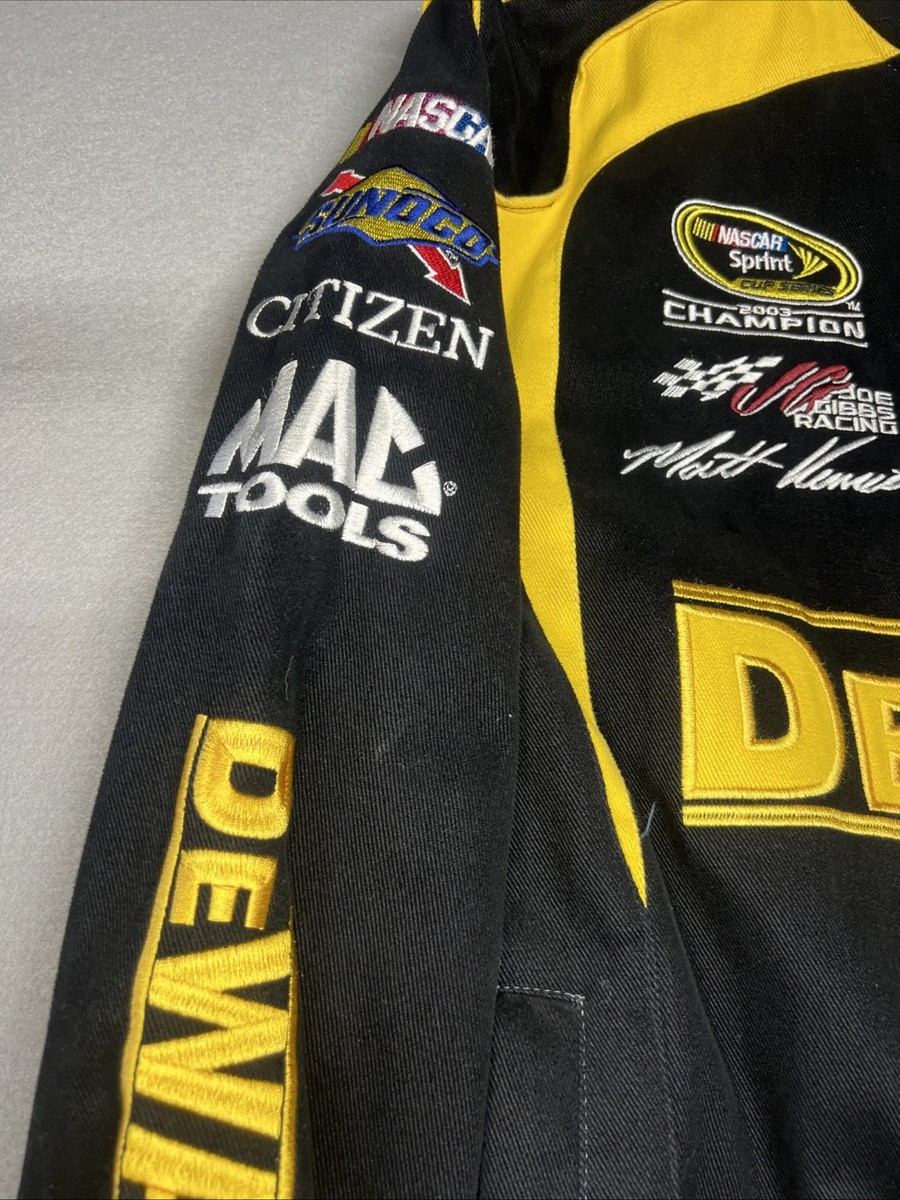Matt Kenseth NASCAR Racing Jacket Men's M DeWalt 2003 Champion JH