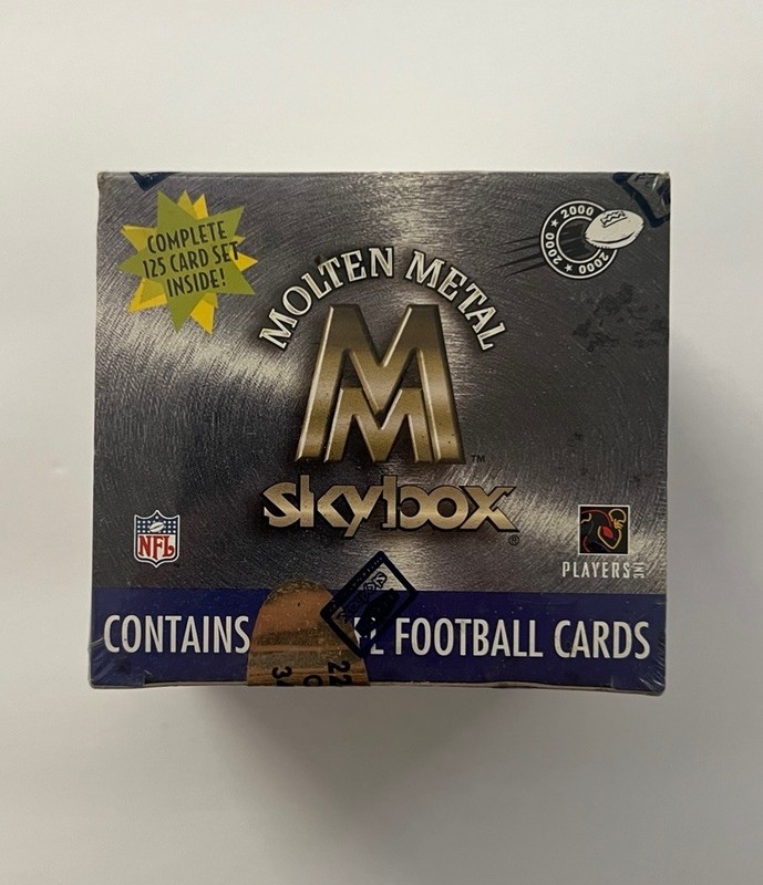2000 Skybox MOLTEN METAL NFL Complete 125 Card Set--Factory Sealed