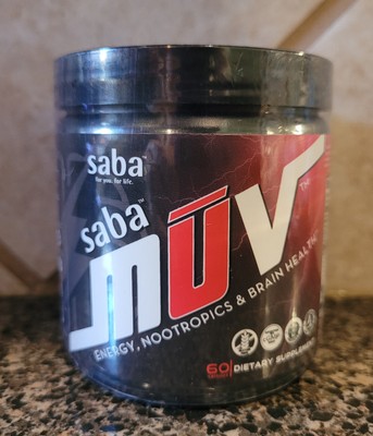 Saba MUV - Energy, Nootropics, & Brain Health Supplement - NEW