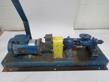 Liberty 3LM1CD0 Cavity Pump C/W Motor 1/2HP 1750RPM 90V ME0056C TEFC  USED