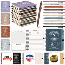 Kosiz 40 Pcs Christian Gifts Bulk Prayer Journal Religious Bible Verse Valentine