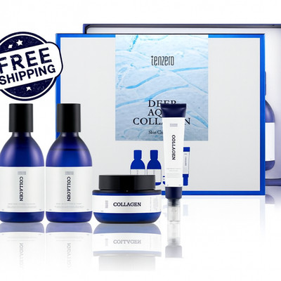 TENZERO-Best Anti-Aging, Hydrating Collagen Skincare 4SET, Made in Korea