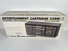 NOS Vintage Nintendo NES 18 Game Cartridges Wood Storage Case Holder Rack Shelf