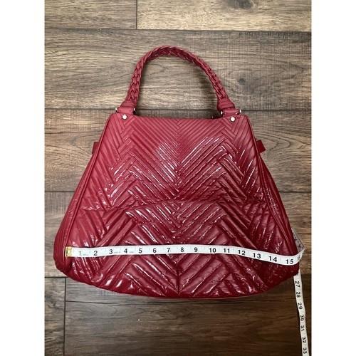 Bolso de mano de charol COLE HAAN azúcar rubí bayas lauri de hombro hobo bolso - Imagen 11 de 12