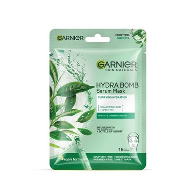 Garnier Skin Naturals Serum Mask Purifying & Pore Reducing Hydra Bomb 28g