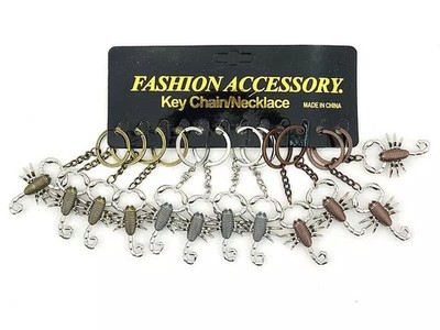 5901271531239 Brelok skorpion metalowy MIX (12szt) Adar