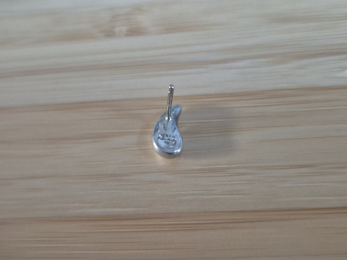Tiffany Elsa Peretti Sterling Silver Teardrop Stud Earrings - Picture 3 of 6