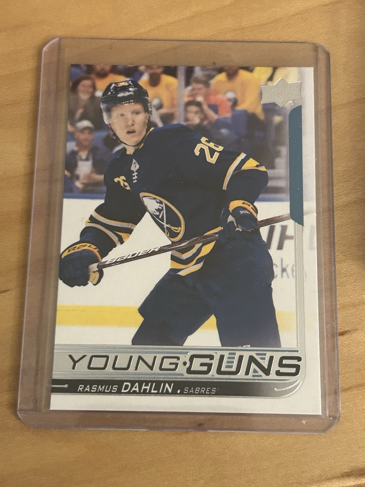 2018 19 Upper Deck Young Guns Rookie #201 Rasmus Dahlin Buffalo Sabres