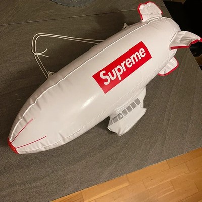 Supreme FW17 Inflatable Blimp Red Box Logo White Balloon Display