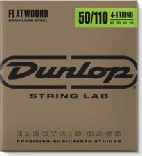 STAINLESS STEEL FLATWOUND BASS STRINGS 50-110