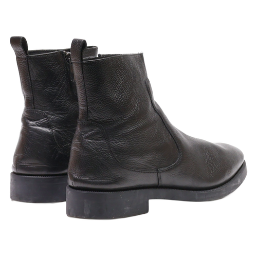 ZARA HOMBRES Botines Cuero Negro Hombre Reino Unido 7.5 - Imagen 5 de 6