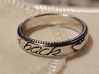 James Avery Silver Ring To the Moon and Back Size 8.5 With Box And Pouch Retired — photo 4
