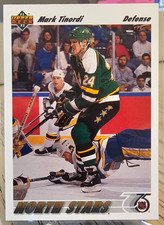 1991-92 Upper Deck Mark Tinordi #295 Minnesota North Stars