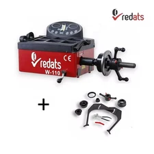 Mobile Wuchtmaschine 12V für Werkbank | Digital PKW Transporter | REDATS W-110