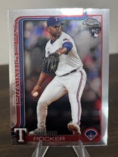 2025 Topps Chrome Base Kumar Rocker RC Texas Rangers #73